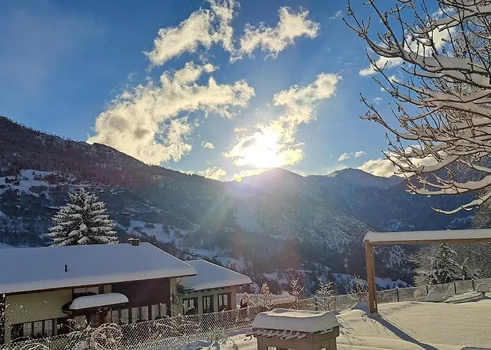 Alojamento de Acomodação e Pequeno-almoço Rustica Inden, Leukerbad